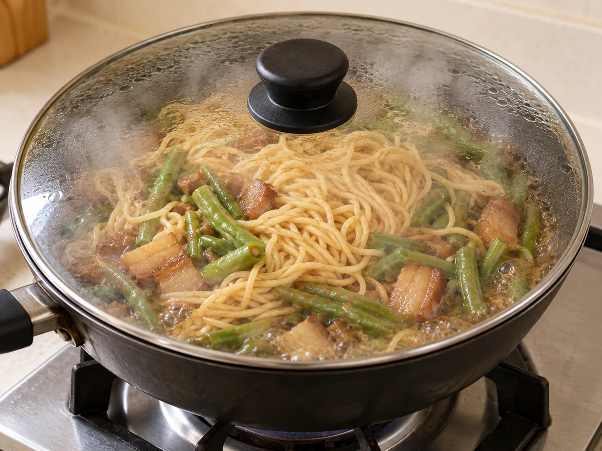 Cover for the first braise