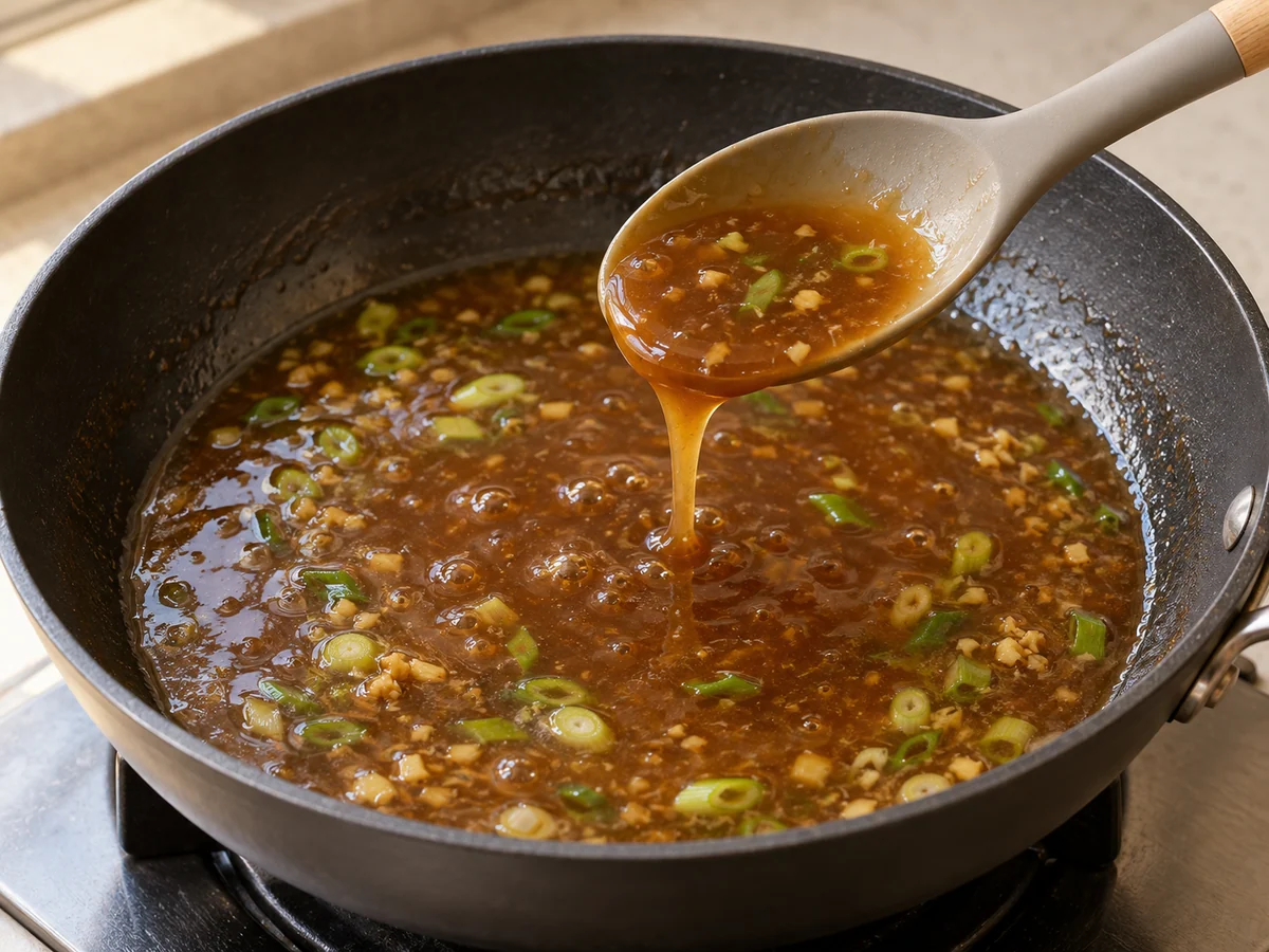 Season and thicken