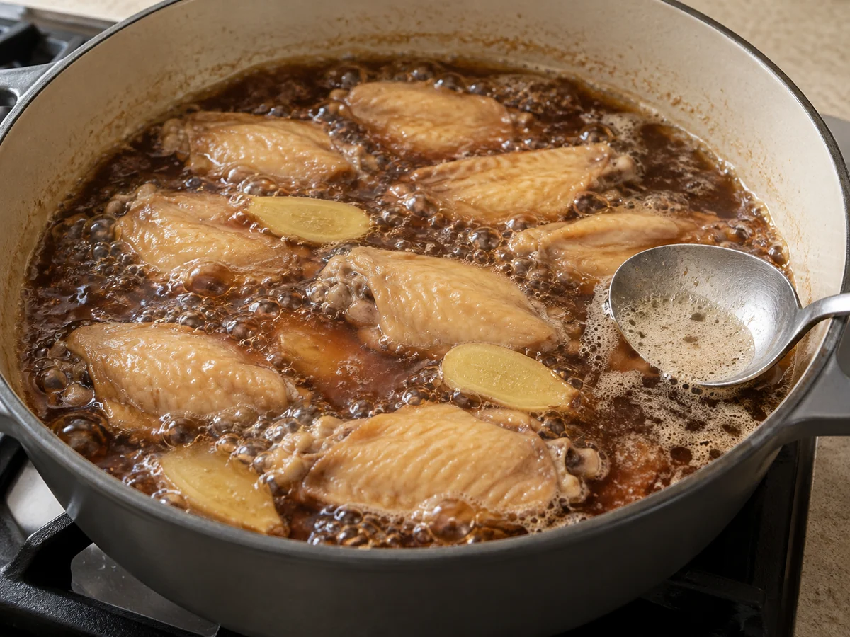 Add cola and seasonings