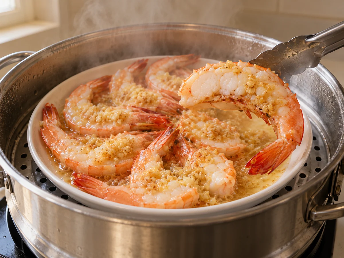Check the thickest shrimp