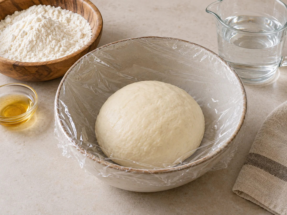 Mix and rest the dough