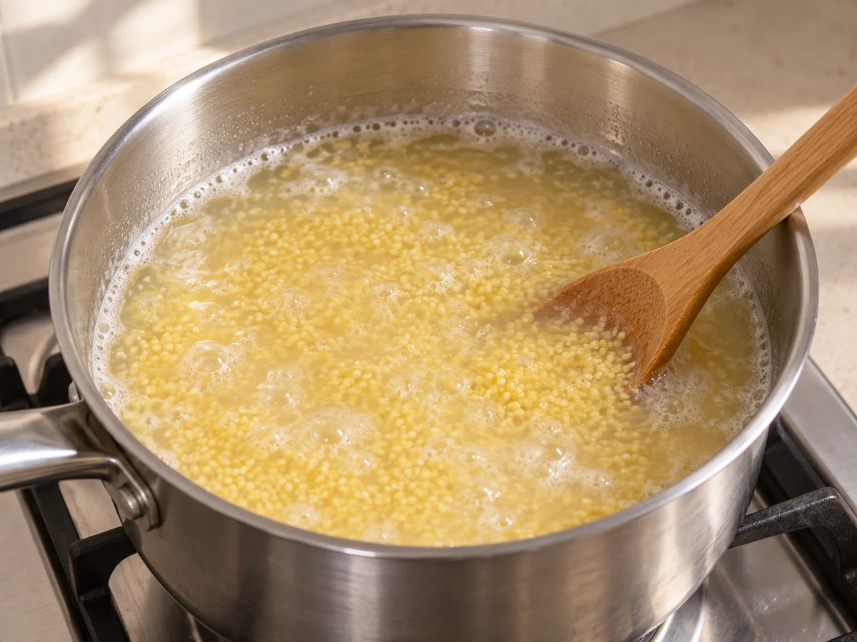 Boil and watch closely