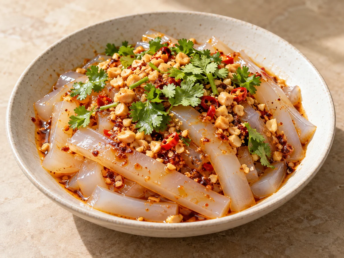 Pea-starch jelly