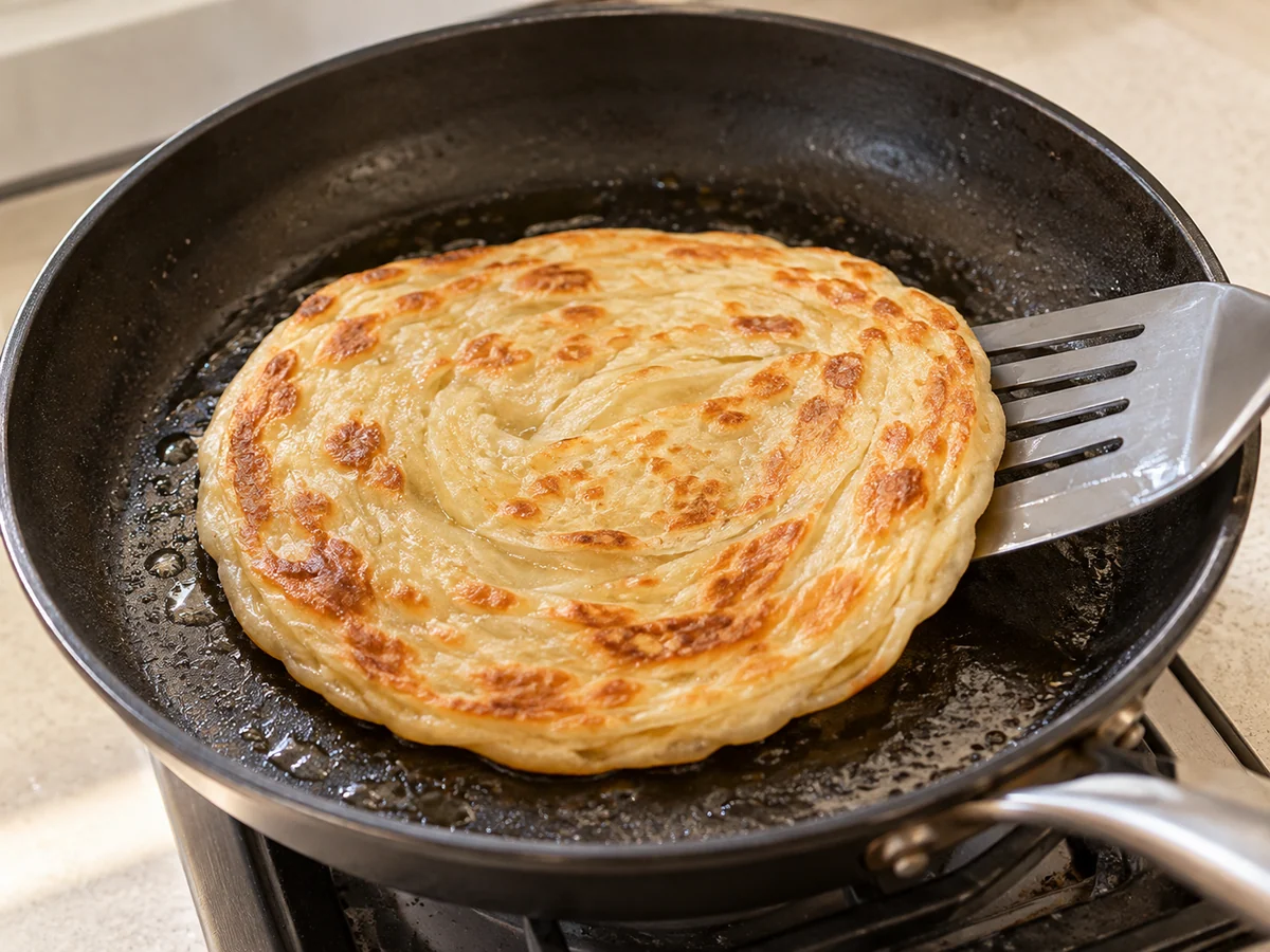Griddle and turn until cooked
