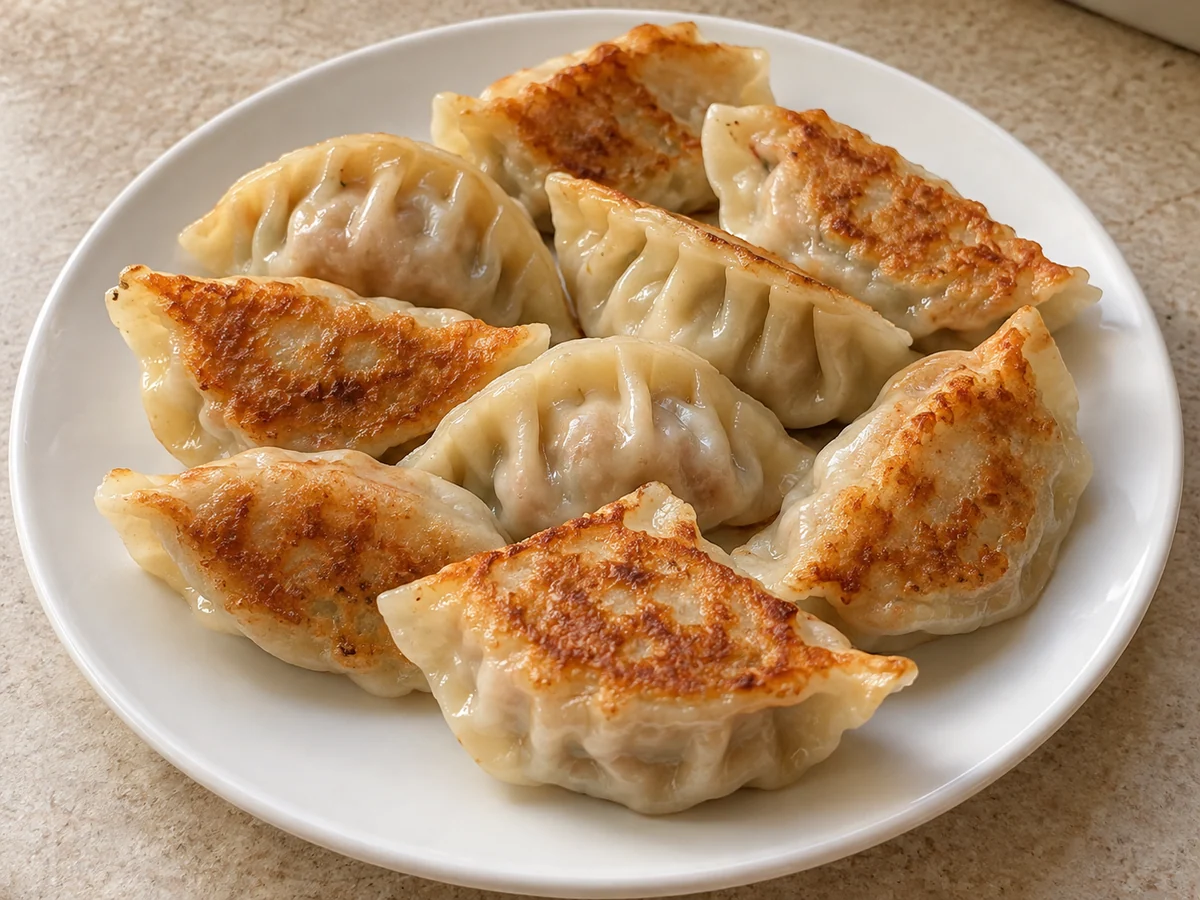 Pan-fried dumplings
