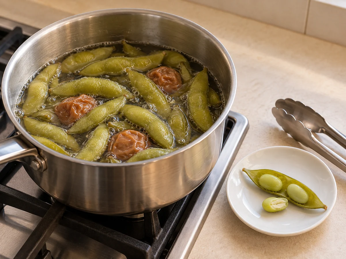 Cook until beans are tender