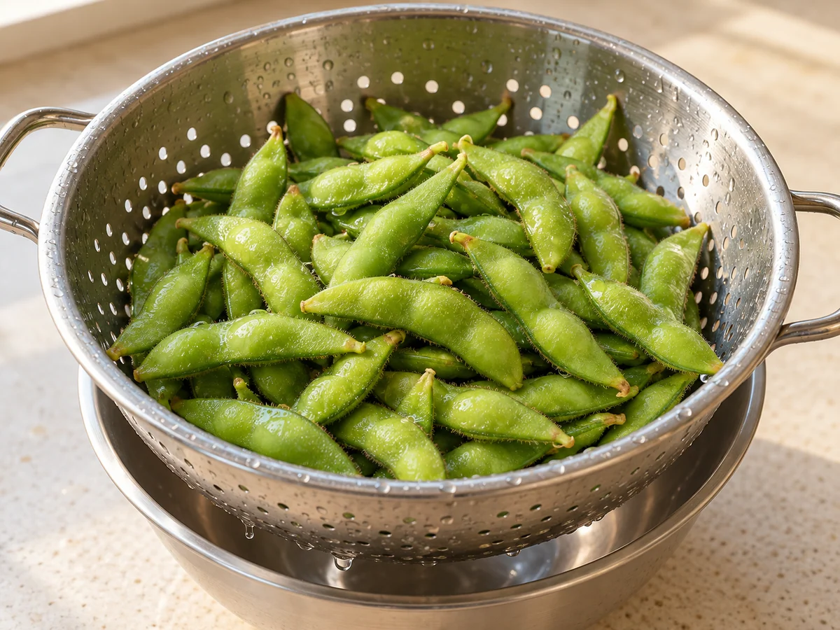 Soak the pods