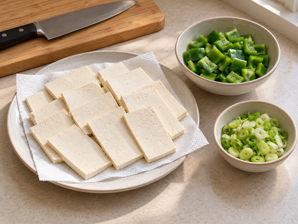 Cut and dry ingredients
