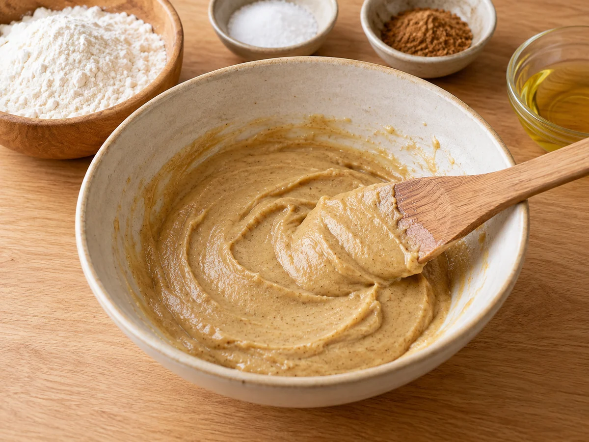Mix the pastry paste