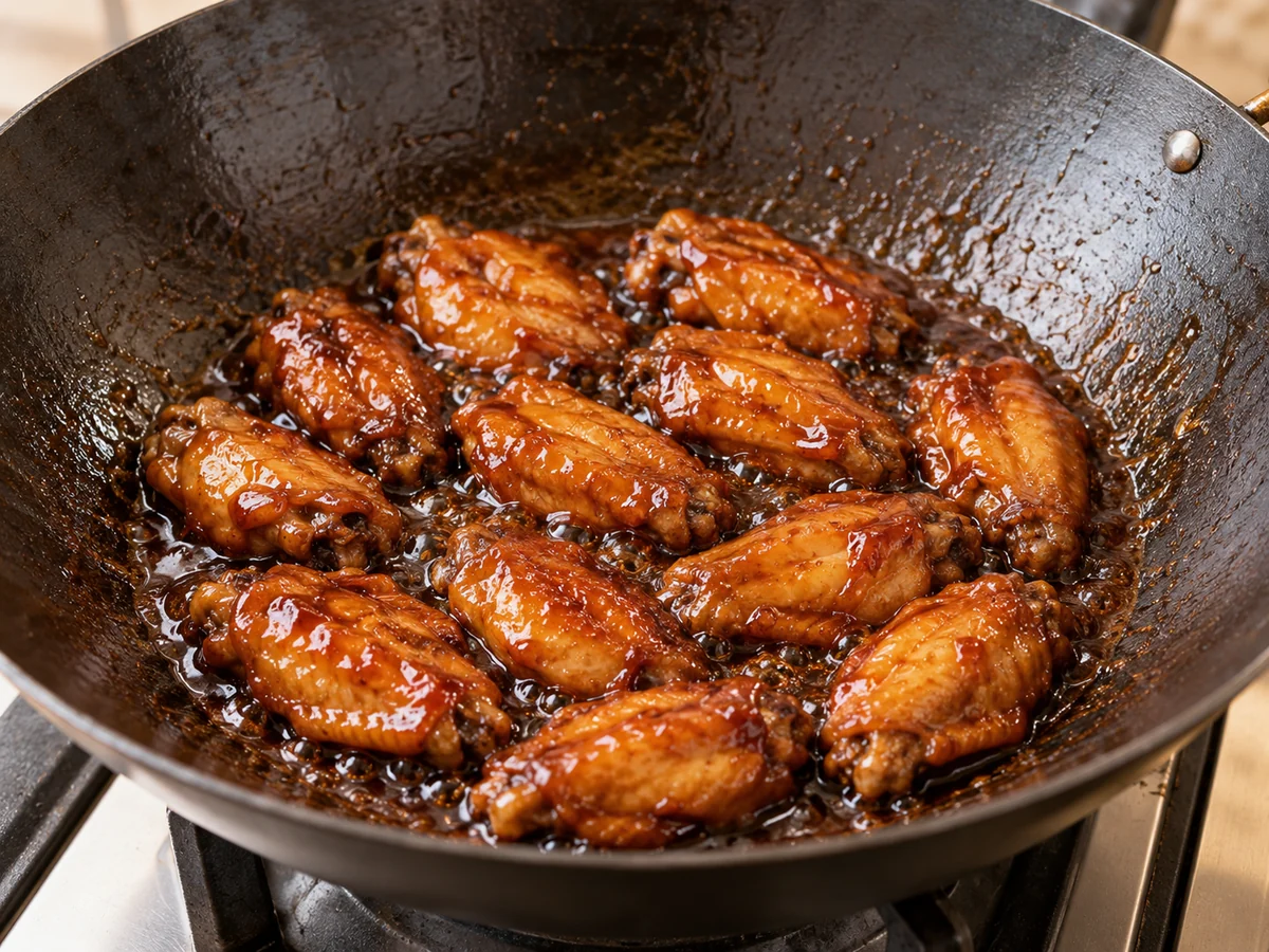 Remove spices and reduce