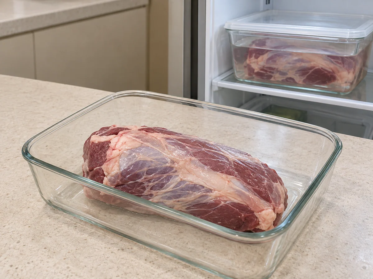 Soak under refrigeration