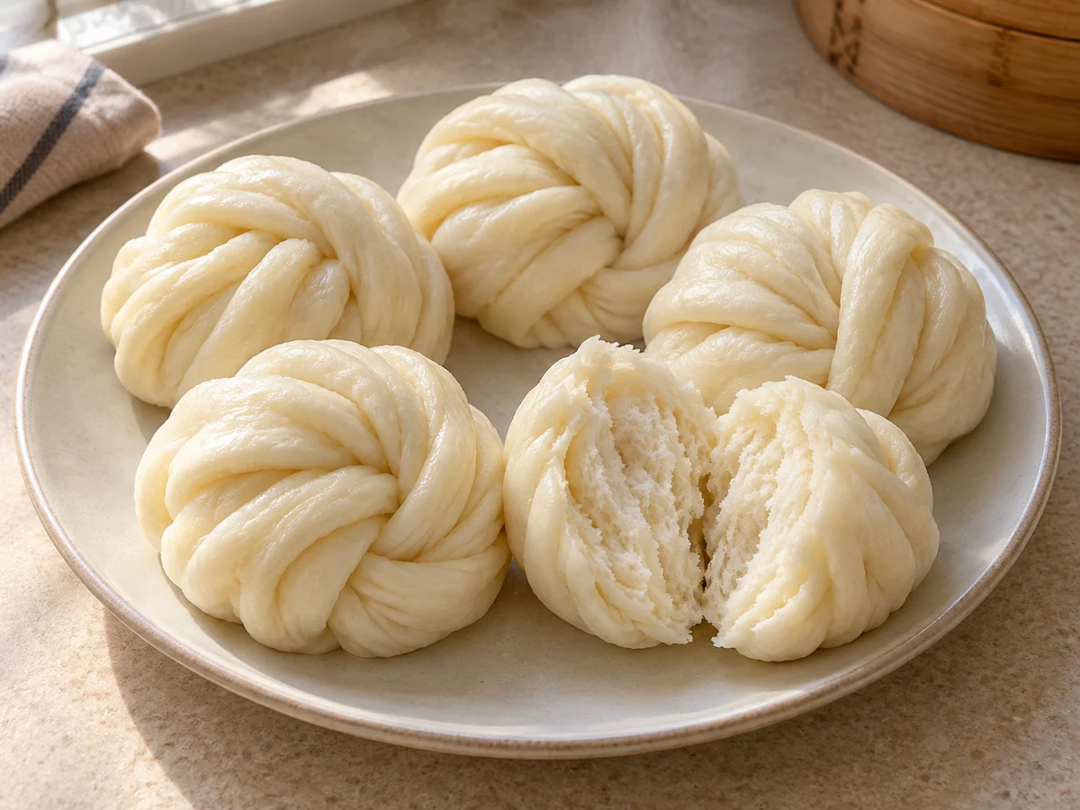 Steamed flower rolls