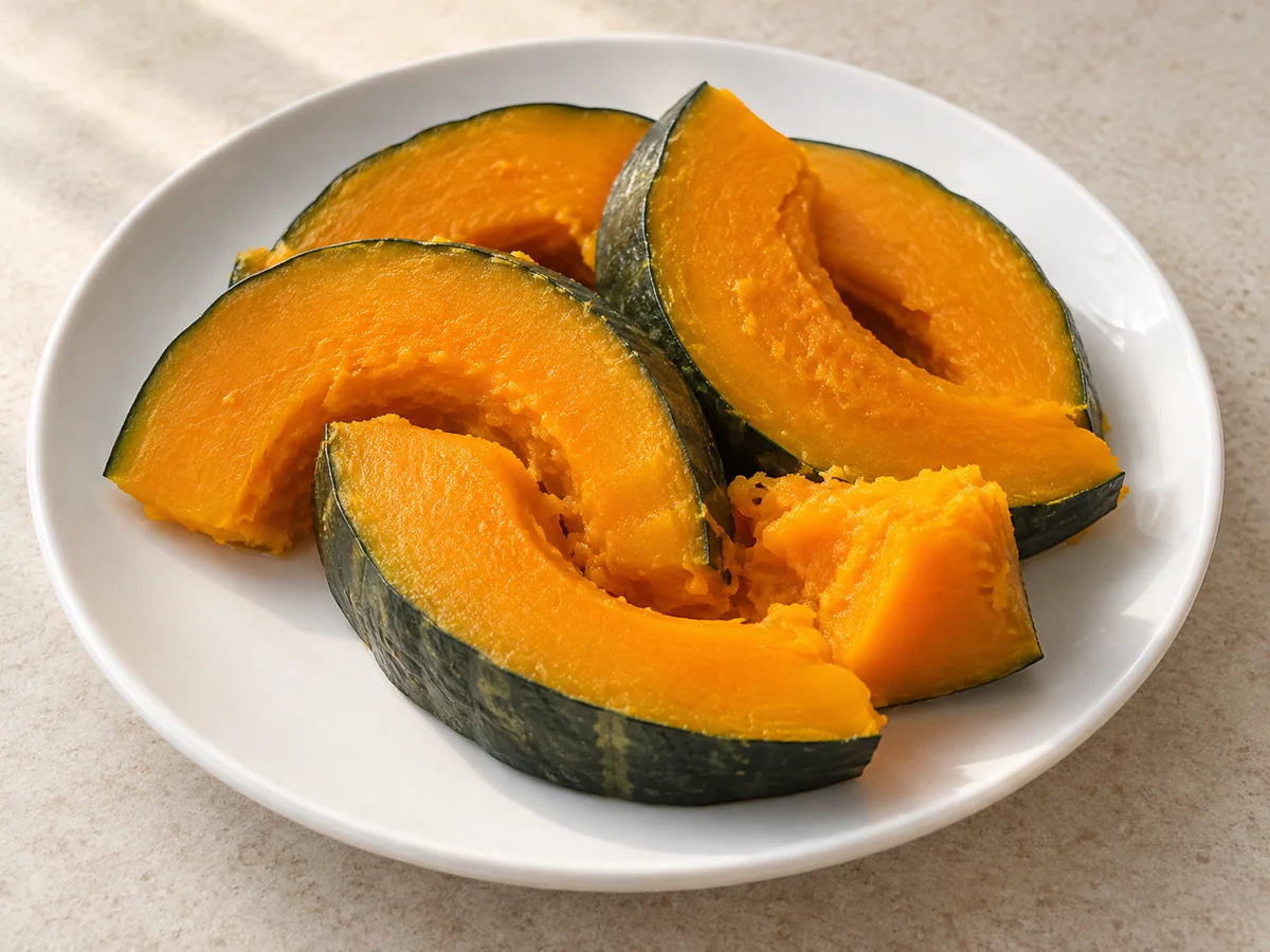 Steamed pumpkin