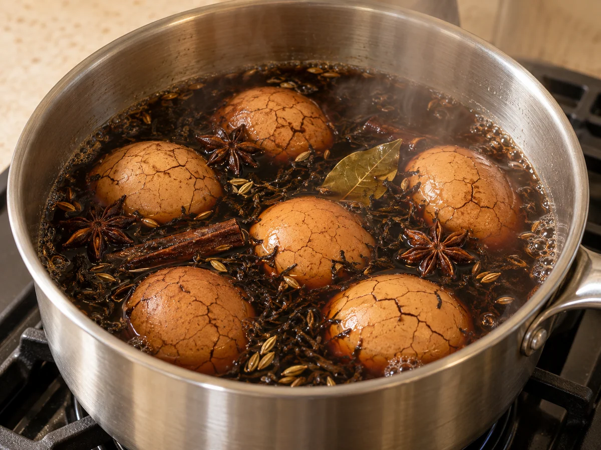 Simmer in the tea