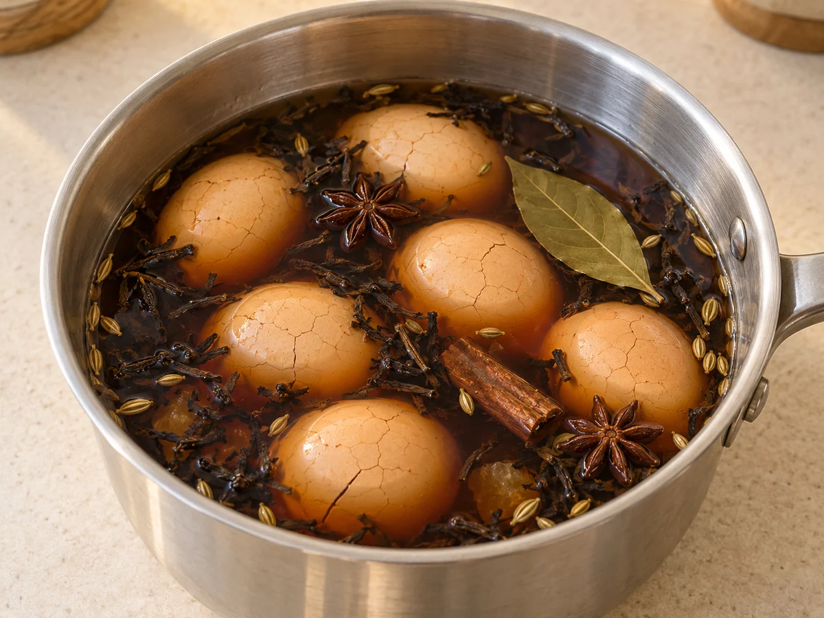 Prepare the spiced tea