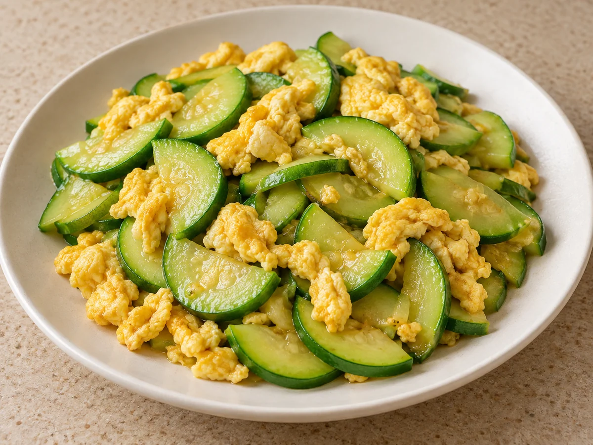 Zucchini and eggs